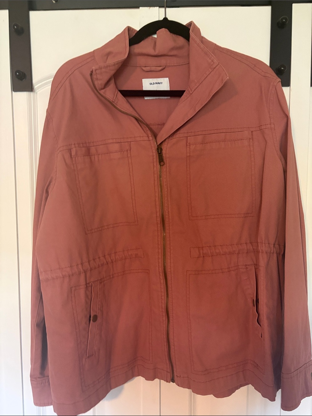 Old Navy Utility Jacket in Dusty Rose Pink
